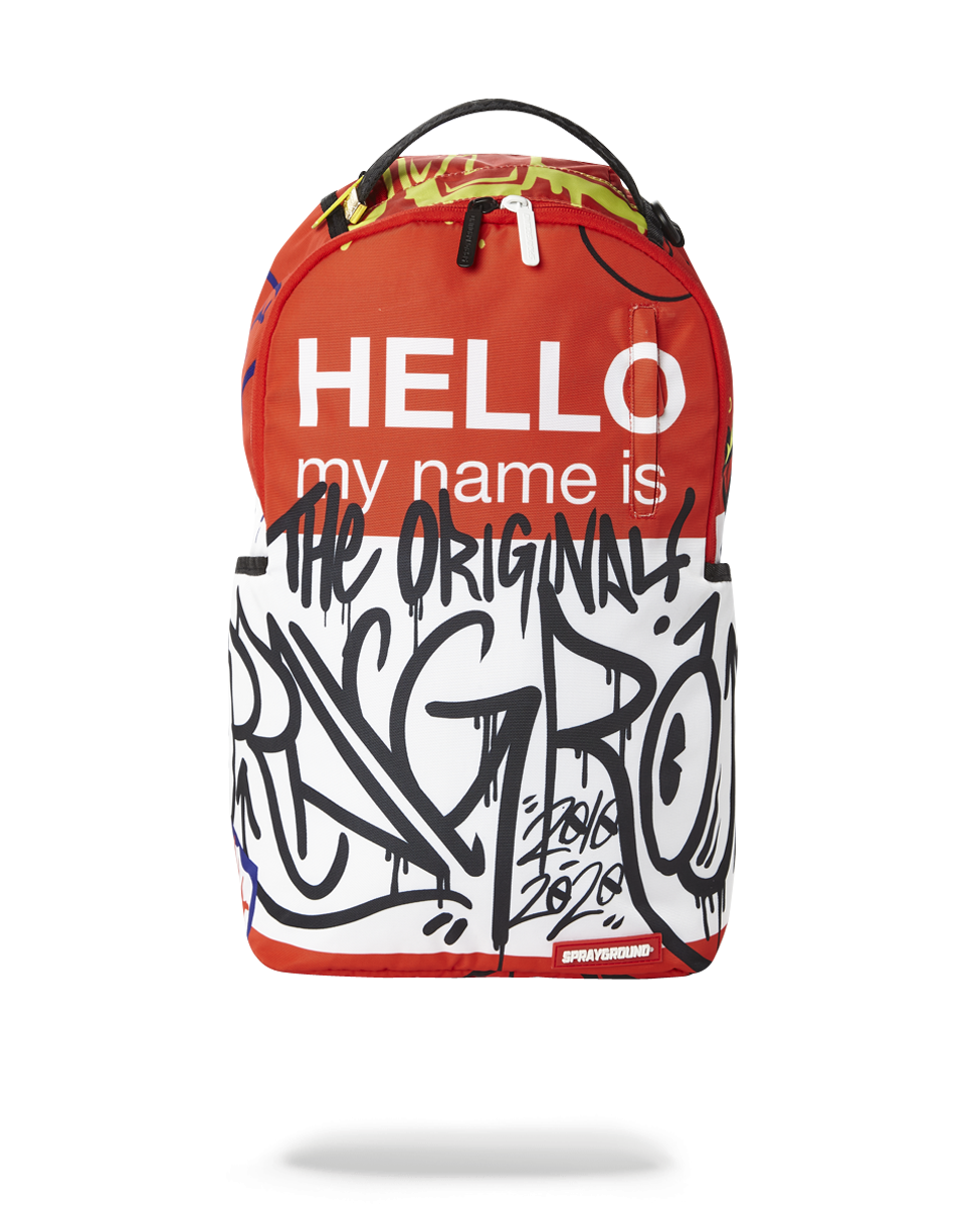 Hello my name is sprayground backpack Clearance