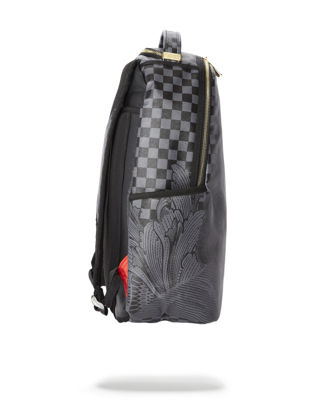 Sprayground Kid Double Money DLX Backpack - Grey