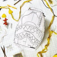 SPRAYGROUND® BACKPACK TECHNICAL CUT & SHARK BACKPACK (DLXV)