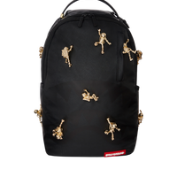 SPRAYGROUND® BACKPACK THE LOST IN SPACE BACKPACK (10 3D GOLD METAL ASTRONAUTS)