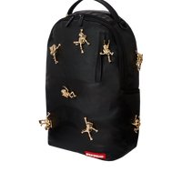 SPRAYGROUND® BACKPACK THE LOST IN SPACE BACKPACK (10 3D GOLD METAL ASTRONAUTS)