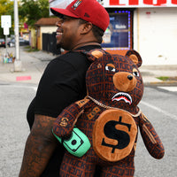 SPRAYGROUND® BACKPACK OFFENDED MONEYBEAR TEDDYBEAR BACKPACK