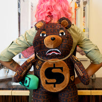 SPRAYGROUND® BACKPACK OFFENDED MONEYBEAR TEDDYBEAR BACKPACK