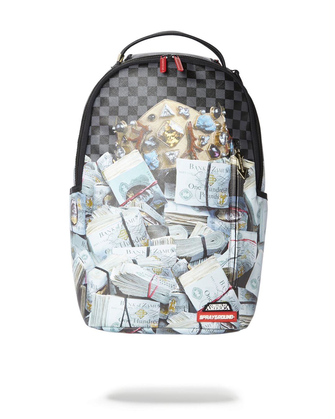 SPRAYGROUND® BACKPACK BANK STACKS OF ZAMUNDA COMING 2 AMERICA BACKPACK