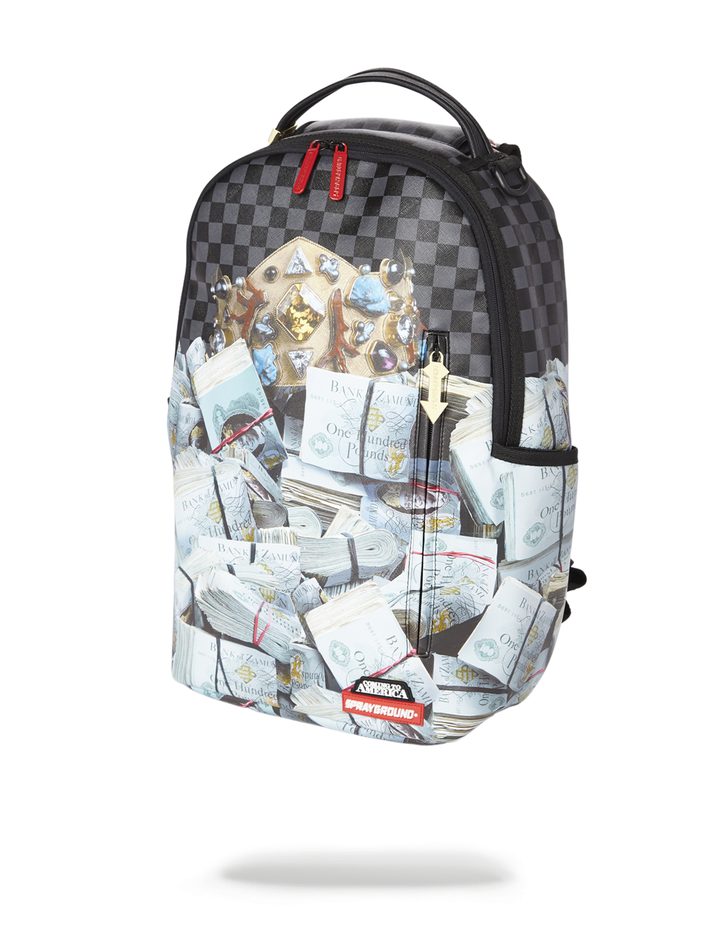 SPRAYGROUND® BACKPACK BANK STACKS OF ZAMUNDA COMING 2 AMERICA BACKPACK