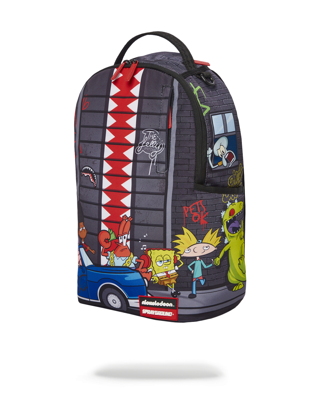 SPRAYGROUND® BACKPACK 90s NICK VERTICAL SHARK BACKPACK (DLXR)