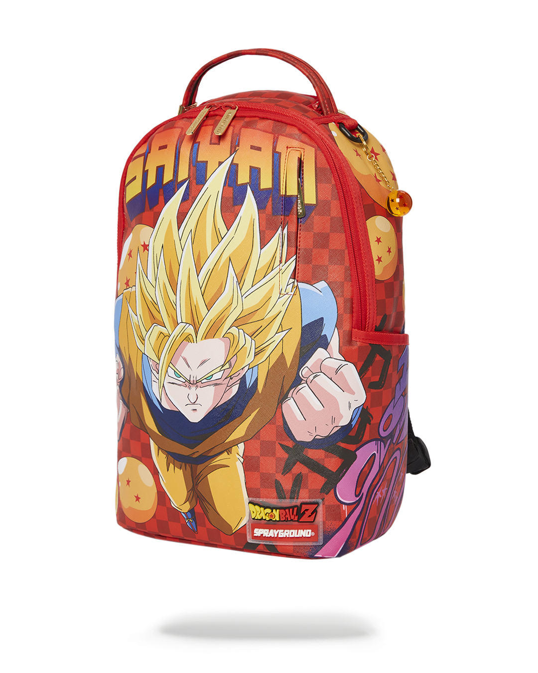 DBZ SUPER SAIYAN CHECK SPRAYGROUND