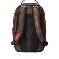 SPRAYGROUND® BACKPACK CAMO DRIP SHARKS IN PARIS BACKPACK (DLXV)