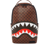 SPRAYGROUND® BACKPACK SHARKS AND SKULLS BACKPACK (DLXV)