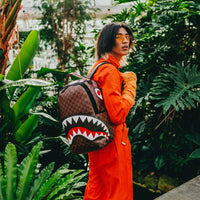SPRAYGROUND® BACKPACK SHARKS AND SKULLS BACKPACK (DLXV)