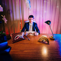 SPRAYGROUND® POUCHETTE SPLIT THE CHECK CROSSOVER CLUTCH