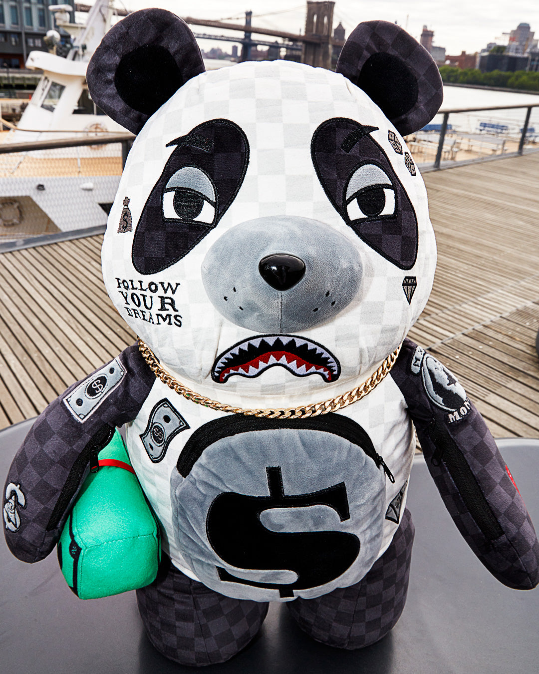 MONEYBEAR TEDDYBEAR BACKPACK PANDA PANDA PANDA