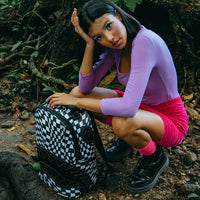 SPRAYGROUND® BACKPACK TRIPPY CHECK DLX BACKPACK
