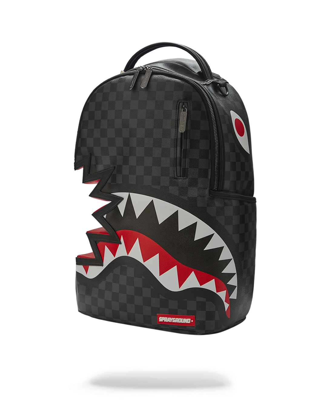 sprayground backpack shark bite