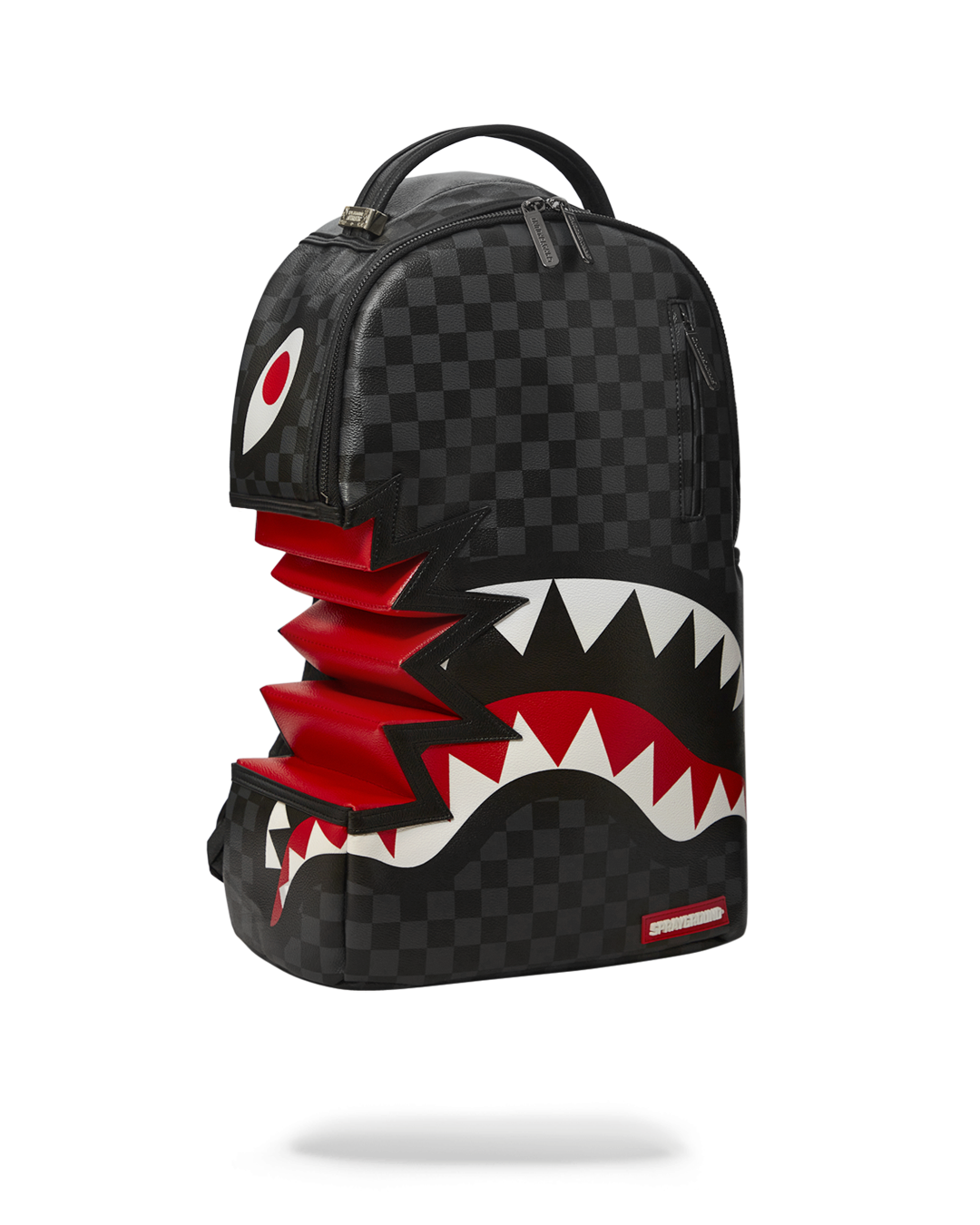 SPRAYGROUND® BACKPACK SHARK BITE SHARKS IN PARIS GRAY BACKPACK (DLXV)