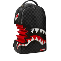 SPRAYGROUND® BACKPACK SHARK BITE SHARKS IN PARIS GRAY BACKPACK (DLXV)