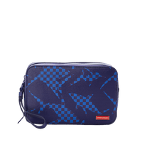 SPRAYGROUND® TOILETRY SHARK CHECK (BLUE) TOILETRY