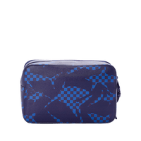 SPRAYGROUND® TOILETRY SHARK CHECK (BLUE) TOILETRY