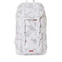 SPRAYGROUND® BACKPACK SHARK CHECK (WHITE) HILLS BACKPACK