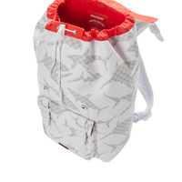 SPRAYGROUND® BACKPACK SHARK CHECK (WHITE) HILLS BACKPACK