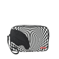 SPRAYGROUND® TOILETRY TRIPPY CHECK TOILETRY AKA MONEY BAG