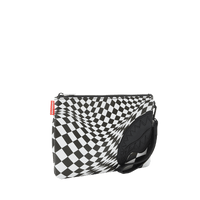 SPRAYGROUND® CROSSOVER CLUTCH TRIPPY CHECK CROSSOVER CLUTCH