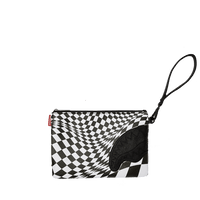 SPRAYGROUND® CROSSOVER CLUTCH TRIPPY CHECK CROSSOVER CLUTCH