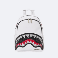 SPRAYGROUND® BACKPACK CLEARCUT SAVAGE BACKPACK (WHITE)
