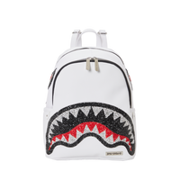 SPRAYGROUND® BACKPACK CLEARCUT SAVAGE BACKPACK (WHITE)