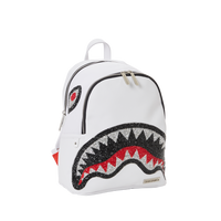 SPRAYGROUND® BACKPACK CLEARCUT SAVAGE BACKPACK (WHITE)