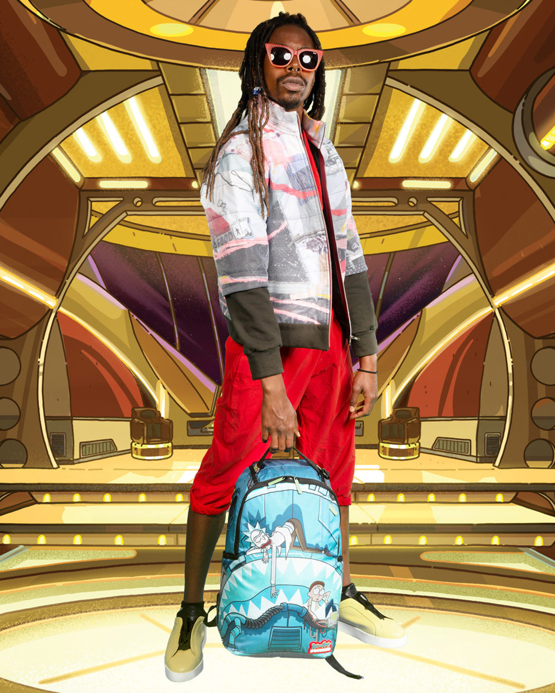 RICK & MORTY NAPSACK BACKPACK (DLXR) – SPRAYGROUND®