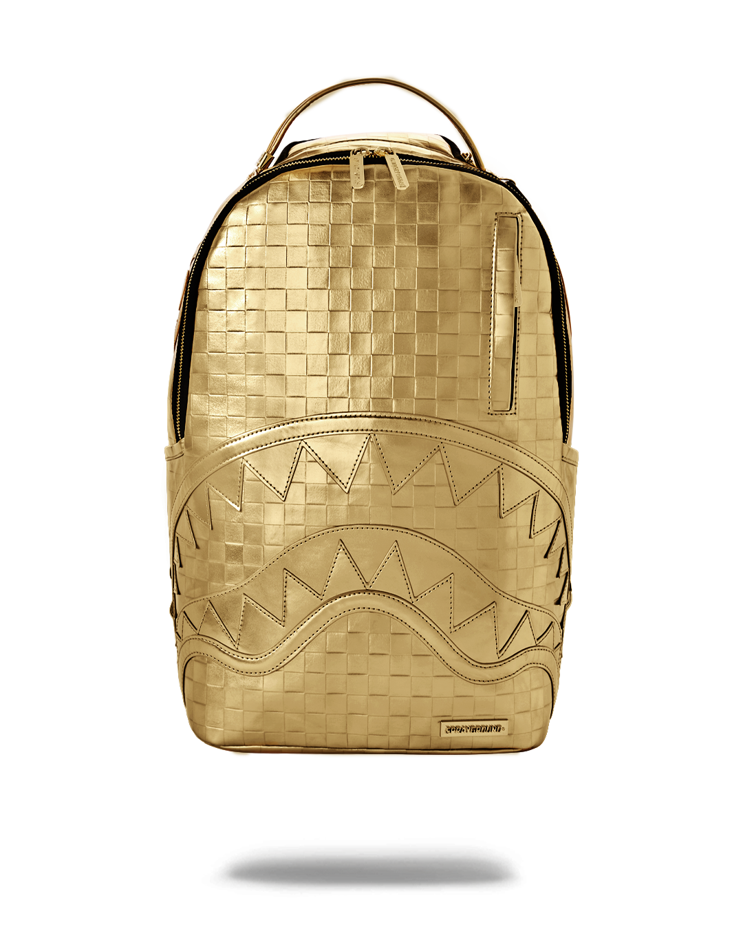 Sprayground gold brick backpack Clearance