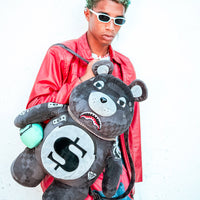SPRAYGROUND® BACKPACK 3AM NEVER SLEEP MONEYBEAR TEDDYBEAR BACKPACK