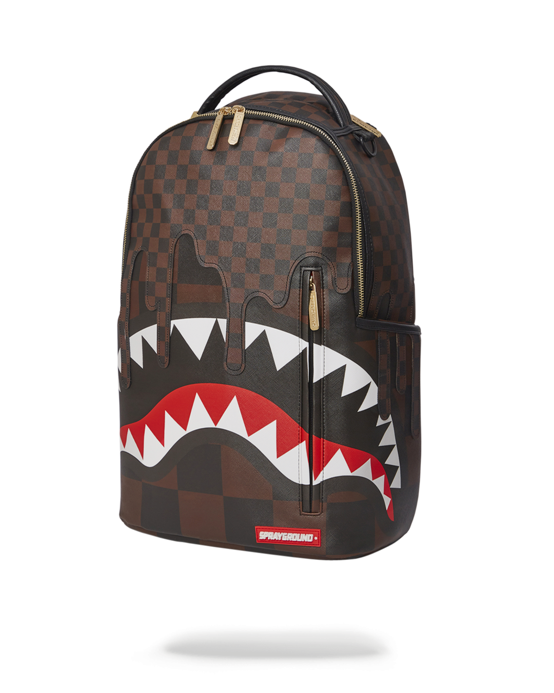 Sprayground Sharks In Paris Brown Black Backpack