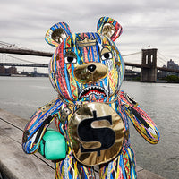 SPRAYGROUND® BACKPACK THE GOLDEN AGE MONEYBEAR TEDDYBEAR BACKPACK