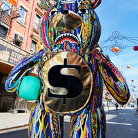 SPRAYGROUND® BACKPACK THE GOLDEN AGE MONEYBEAR TEDDYBEAR BACKPACK