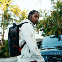 SPRAYGROUND® BACKPACK RIP ME OPEN BACKPACK (FROSTED TRANSPARENT)