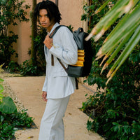 SPRAYGROUND® BACKPACK A.i.3 SHARK BITE BLACK GOLD BACKPACK (DLXV)