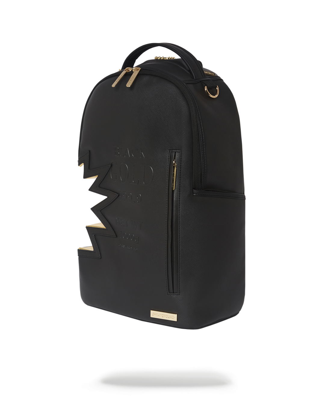 SPRAYGROUND® BACKPACK A.i.3 SHARK BITE BLACK GOLD BACKPACK (DLXV)