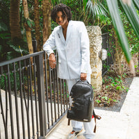 SPRAYGROUND® BACKPACK A.i.3 SHARK BITE BLACK GOLD BACKPACK (DLXV)
