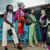 SPRAYGROUND® HANDBAG NOIR QUILT GOLD CHAIN SHARK HANDBAG