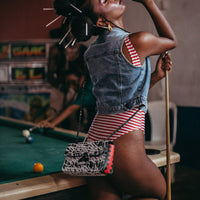 SPRAYGROUND® HANDBAG NIGHT NIGHT SHARKCHAIN HANDBAG