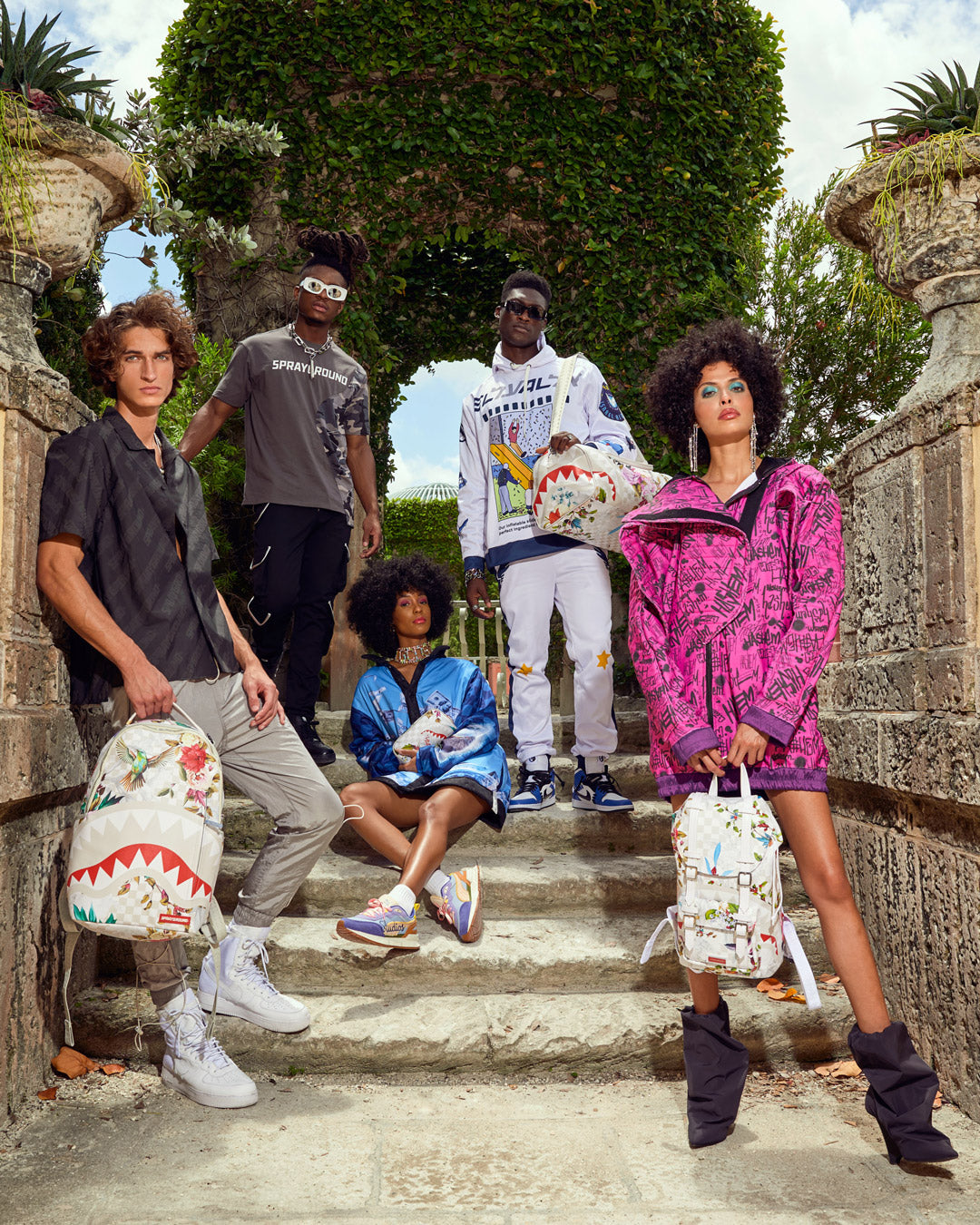 SPRAYGROUND® BACKPACK IN THE GARDEN BACKPACK (DLXV)