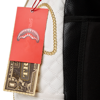 SPRAYGROUND® BACKPACK LEVELED UP SPLIT QUILT SHARK BACKPACK (DLXV)