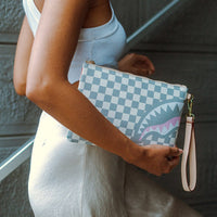 SPRAYGROUND® POUCHETTE ROSE ALL DAY LA PALAIS CROSSOVER CLUTCH