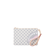 SPRAYGROUND® POUCHETTE ROSE ALL DAY LA PALAIS CROSSOVER CLUTCH