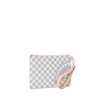 SPRAYGROUND® POUCHETTE ROSE ALL DAY LA PALAIS CROSSOVER CLUTCH