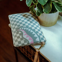 SPRAYGROUND® POUCHETTE ROSE ALL DAY LA PALAIS CROSSOVER CLUTCH