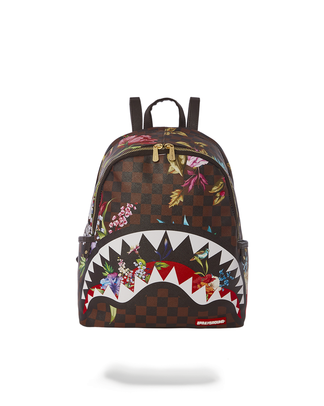 Sprayground Shark Shape Check Savage Backpack