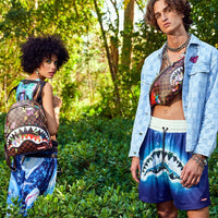 SPRAYGROUND® CROSSBODY GARDEN OF SHARKS SAVVY CROSSBODY
